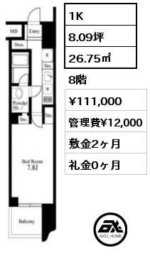 イプセ新宿若松町　エントランス